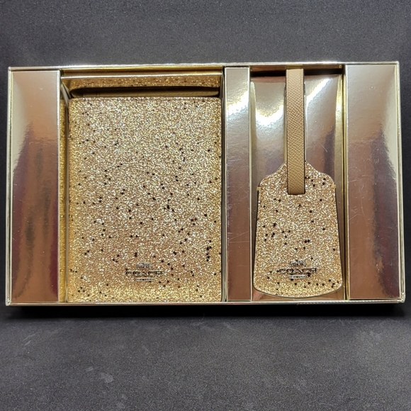 Coach Accessories Coach Passport Luggage Tag Set Poshmark